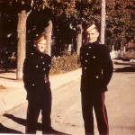 Gilles and Roch fall 61: Photo taken of my brother, Roch, And I during my first visit home in the fall 61.